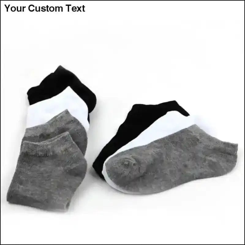 10 Pairs Women Breathable Sports socks Solid Color Boat