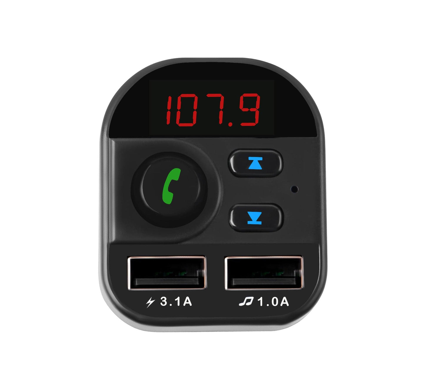New 805E car MP3 car FM transmitter Bluetooth mobile phone card lossless audio faster charge Double USB