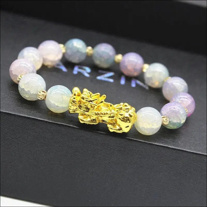 10mm crack imitation agate jade and color craftsmanship men