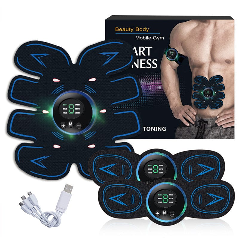 New eight intelligent EMS household abdominal muscle trainer abdominal muscles fitness lazy fitness stickers a generation