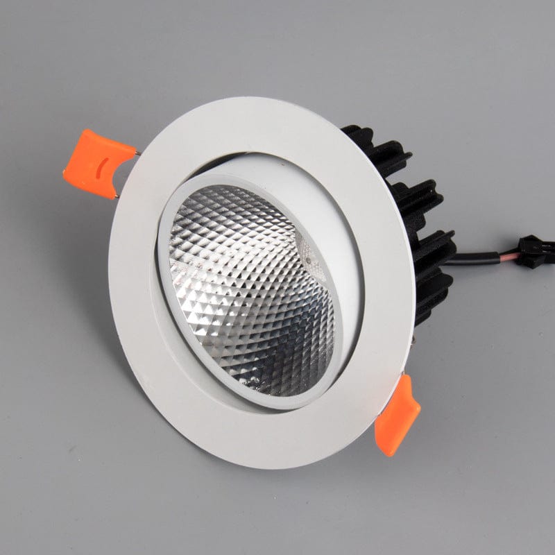 COB spotlight LED embedded clothing store dark-fit adjustable angle spotlight hotel hole light ceiling light bulk lamp