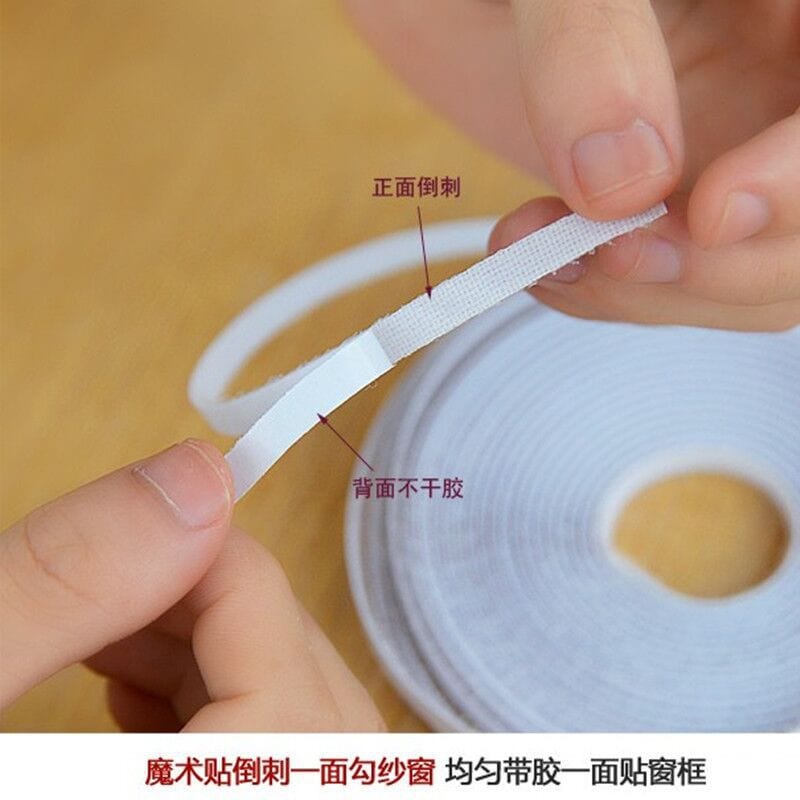 Manufacturers encrypted anti-mosquito insect-proof dust-proof easy-to-pendant environmentally friendly self-stick screens can be cropped DIY wholesale