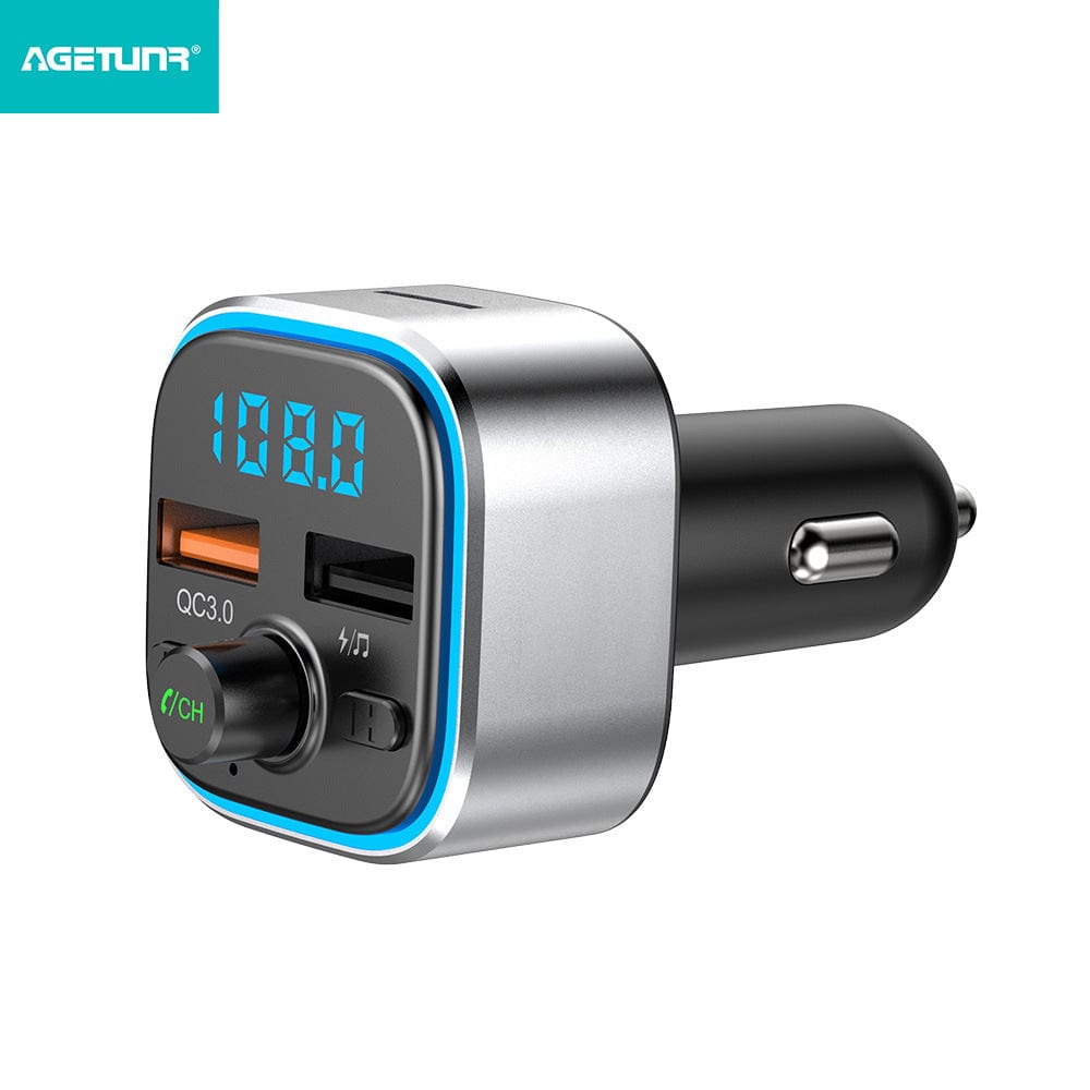 Car hands-free FM transmitter car Bluetooth MP3 mobile phone charger 5.0 car Bluetooth MP3 player