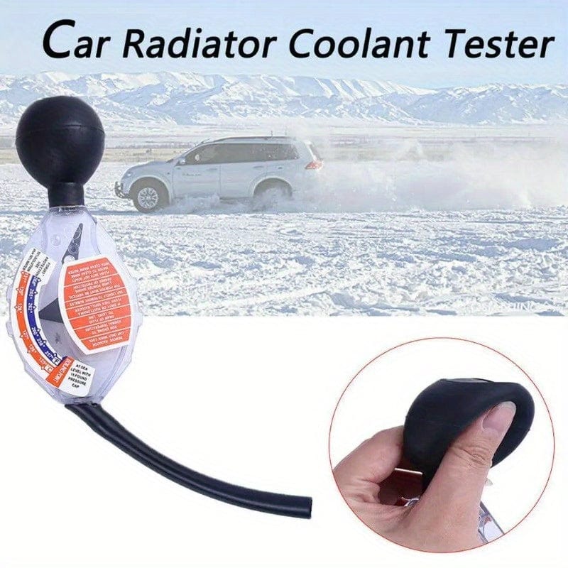 High Accuracy Dial Durable Car Radiator Coolant Tester Antifreeze Coolant Tester Tool Auto Replacement Parts Cooling System