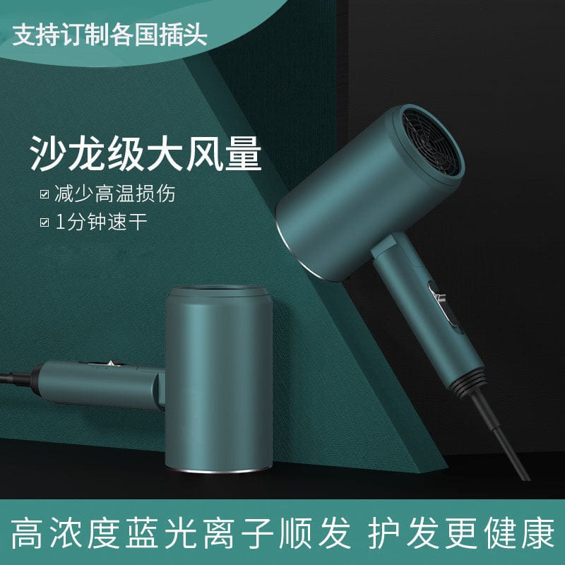 Factory direct supply hair dryer hammer hair dryer hair care home high power folding electric blowing cartridge one generation