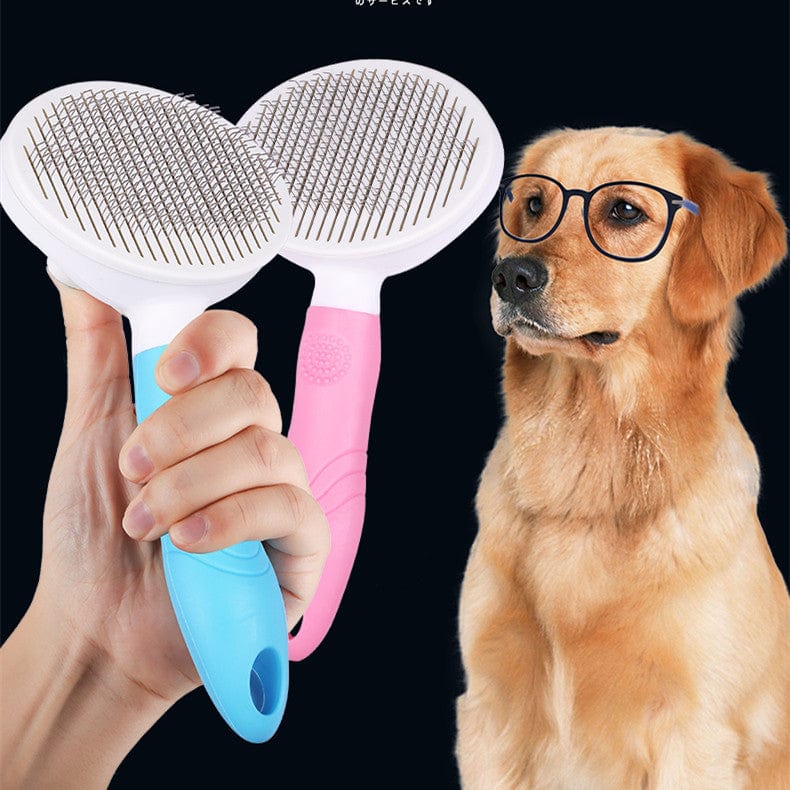 Best selling pet cleaning beauty supplies dog hair debut pet comb automatic hair removal cat brush dog brush spot
