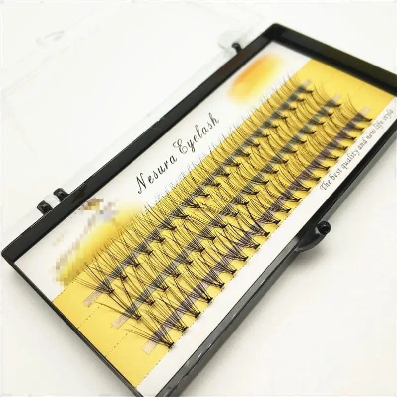 1box big capacity 60 bundles 6d 10D Eyelash Extensions 0.1mm