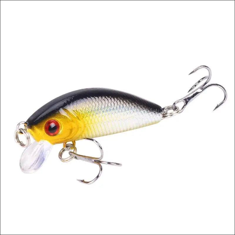 1PCS Minnow Fishing Lure 50mm4.2g Topwater Hard Bait Wobbler