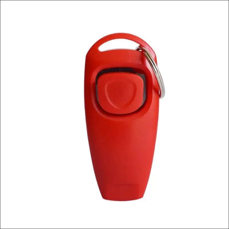 2-in-1 Pet Training Whistle - Red - 39885276-red BROKER SHOP