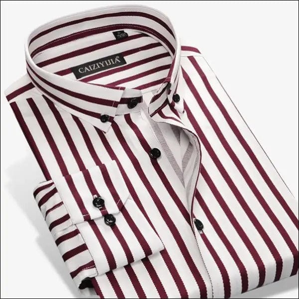 2017 New Fashion Designer Contrast Multi-Striped Casual Men