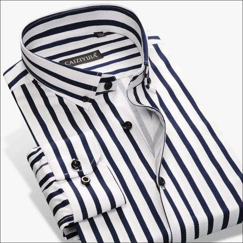 2017 New Fashion Designer Contrast Multi-Striped Casual Men