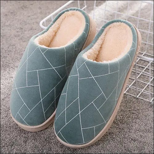 2020 cotton slippers women’s thick bottom winter cute home