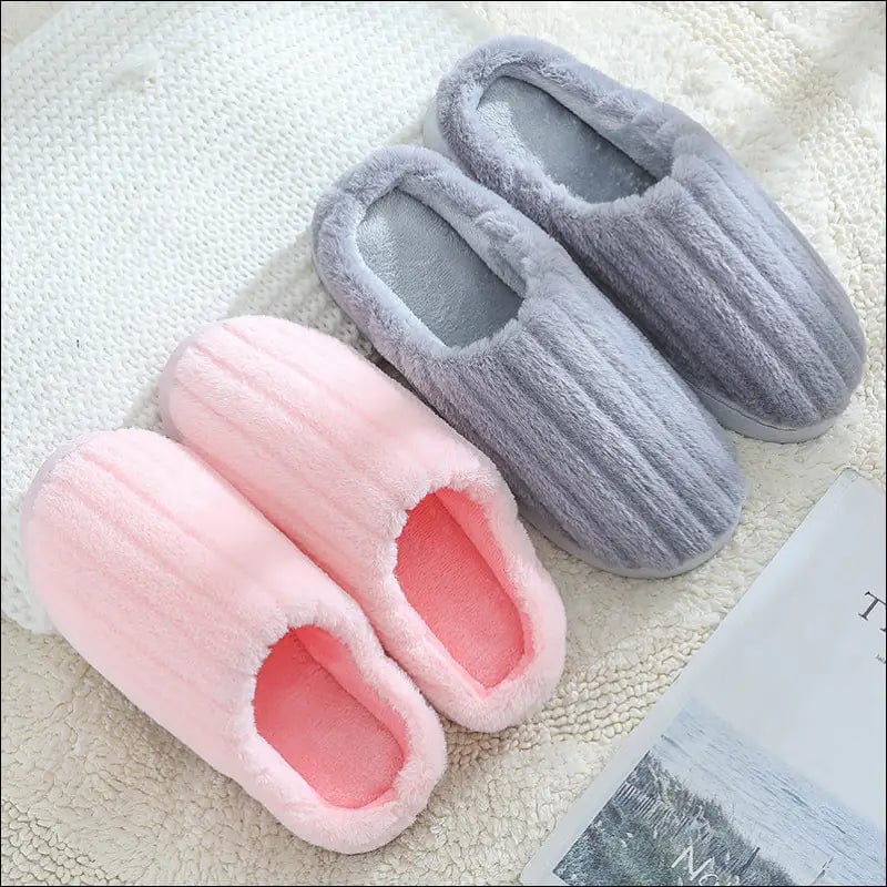 2020 cotton slippers women’s thick bottom winter cute home