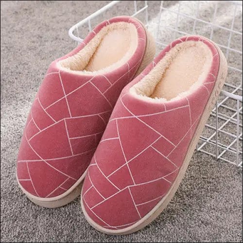 2020 cotton slippers women’s thick bottom winter cute home