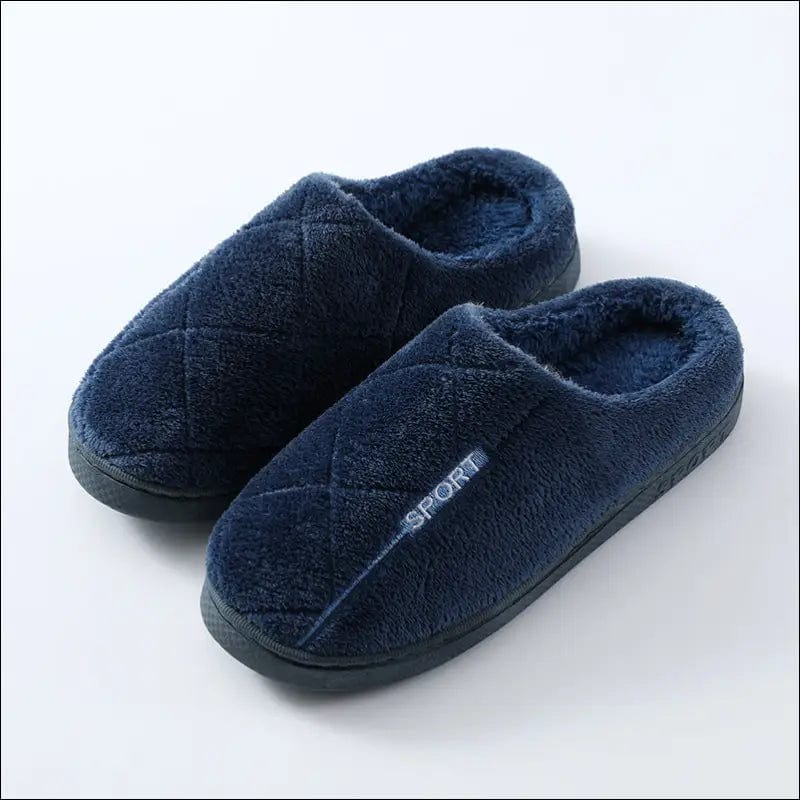 2020 cotton slippers women’s thick bottom winter cute home