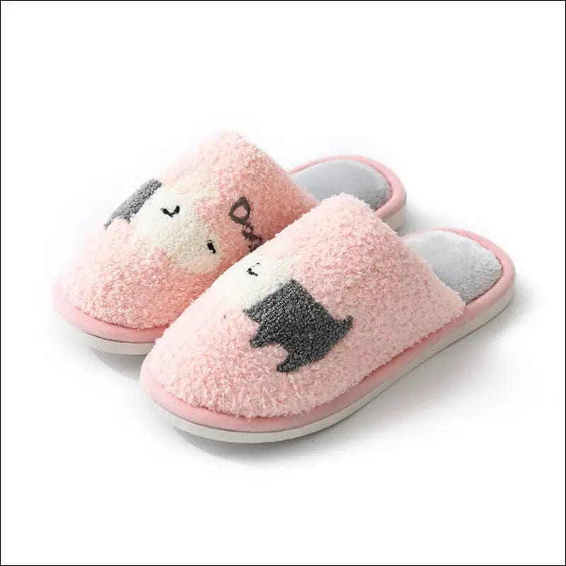 2020 new cotton slippers women’s thick bottom winter cute