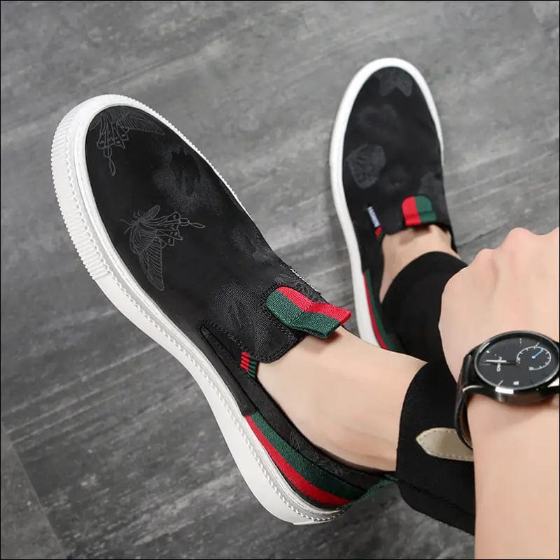 2020 new ice silk cloth music shoes men’s wear spring summer