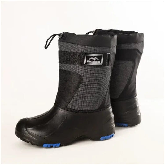2020 new men’s snow boots waterproof anti-cold fishing shoes