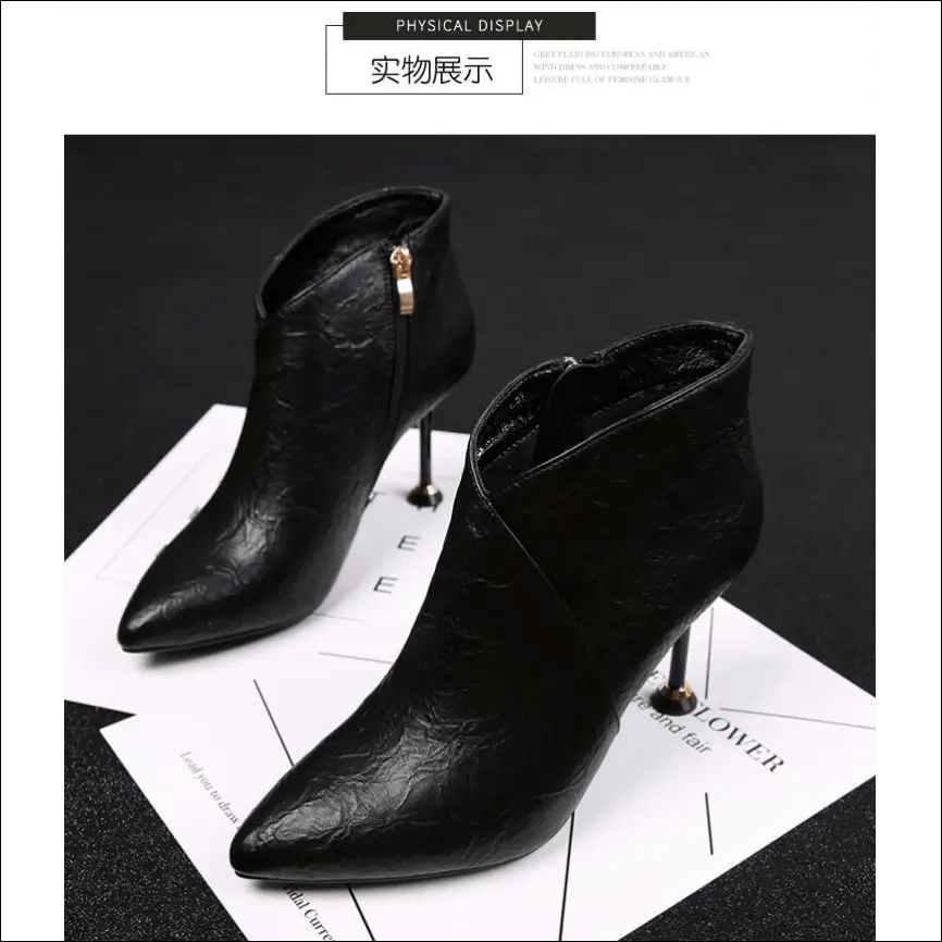 2020 New Sexy Pointed Fashion Boots European And American