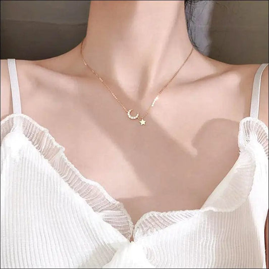 2020 new type chain 925 silver short clavicle temperament