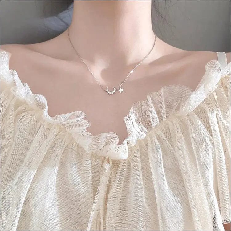 2020 new type chain 925 silver short clavicle temperament