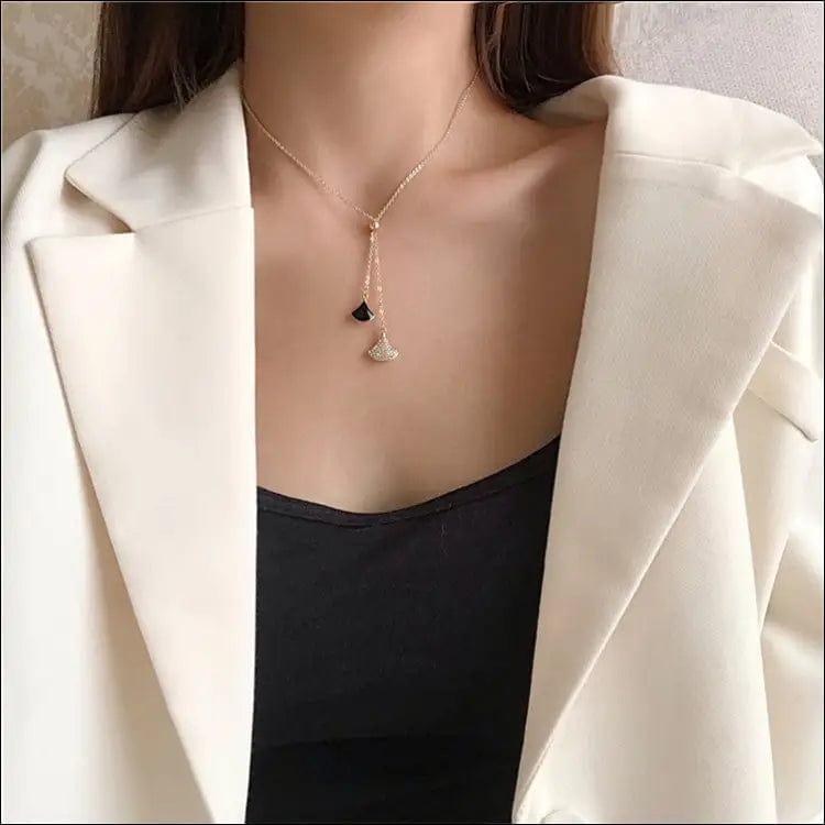 2020 new type chain 925 silver short clavicle temperament
