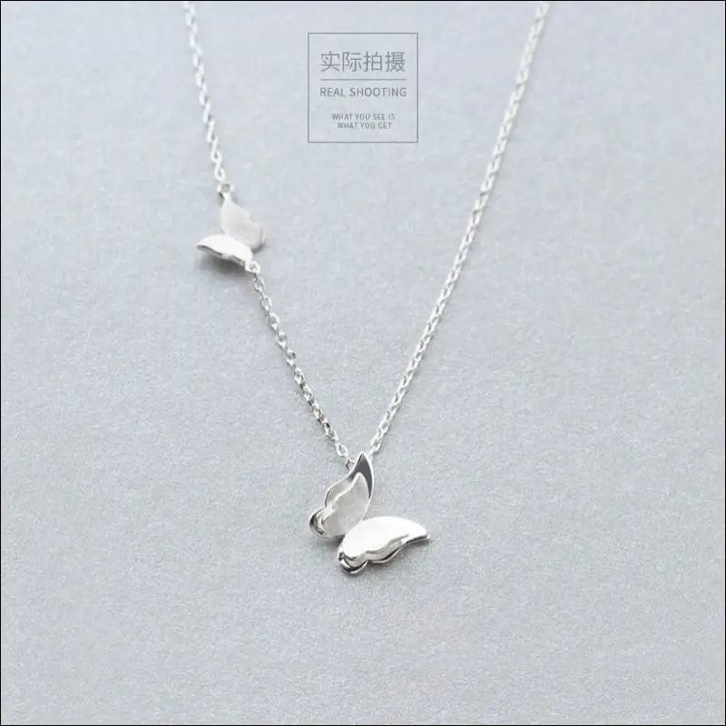 2020 new type chain 925 silver short clavicle temperament