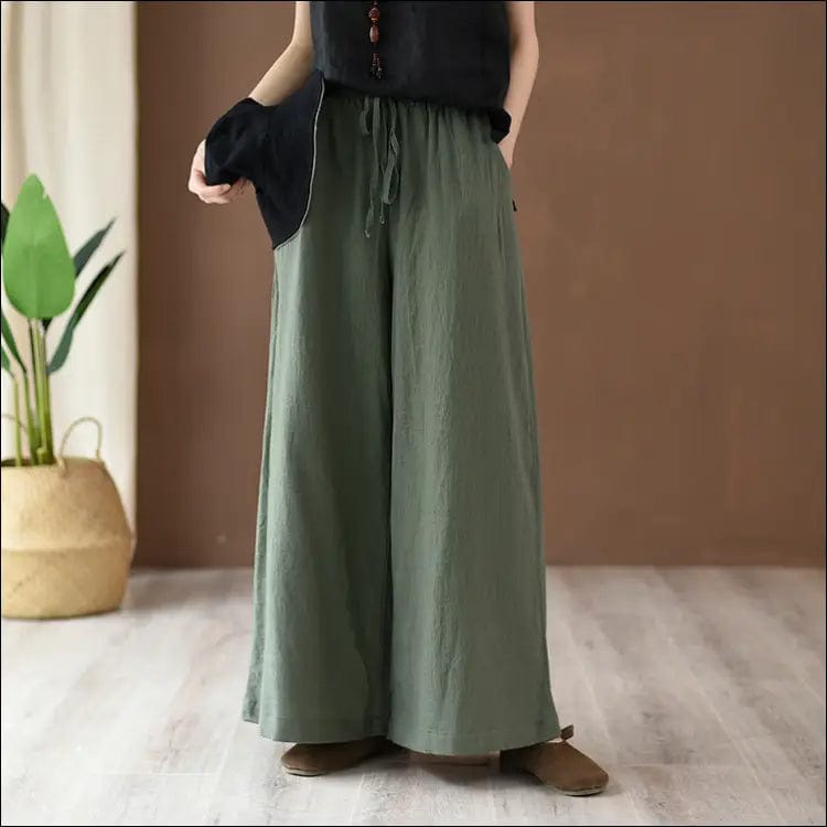 2021 autumn and winter new cotton linen literary retro sand