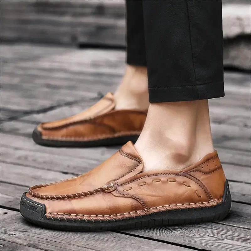 2021 men’s shoes autumn flat peas light fashion casual