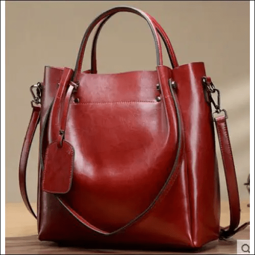 2021 new women’s bag leather shoulder diagonal ladies