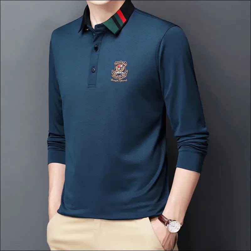 2021 Spring and Autumn New Long Sleeve T-Shirt Male Fashion