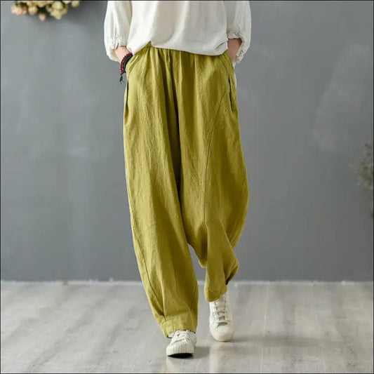 2021 spring and summer new loose large size ramie splicing