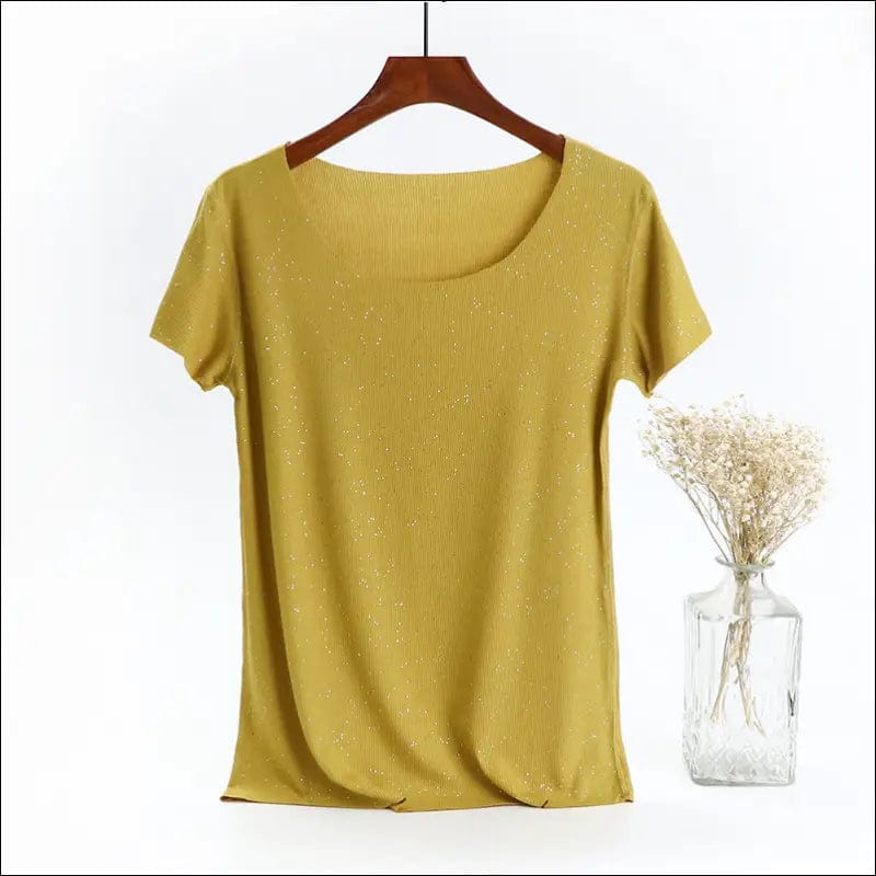 2021 spring and summer new round neck short-sleeved T-shirt