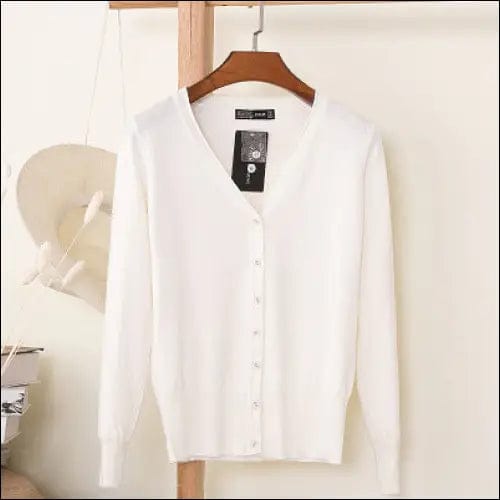 2021 spring loose sweater short top women’s uniforms thin