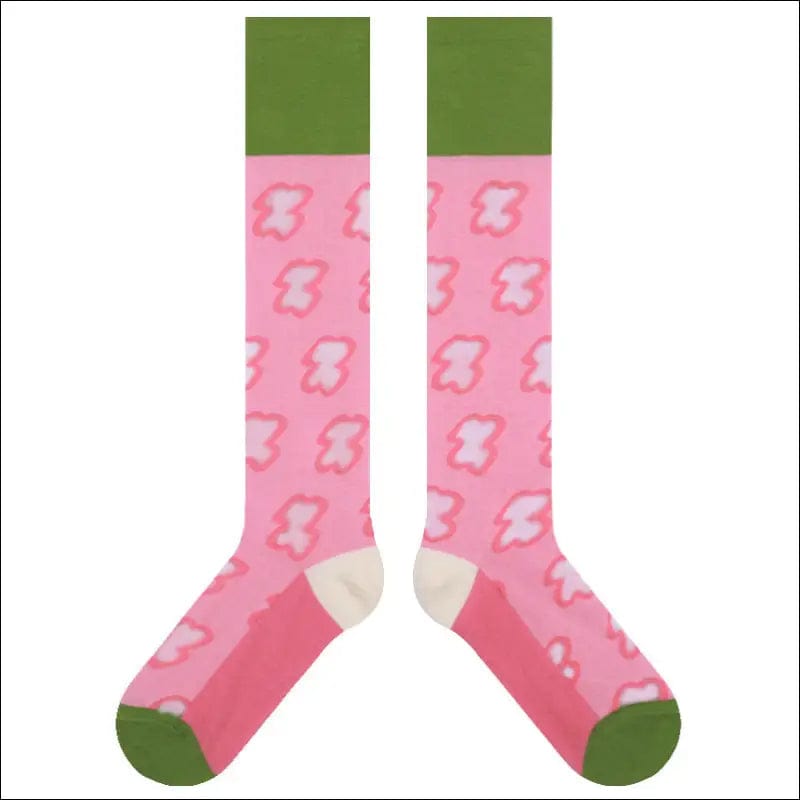 2021 stockings women’s small flower world series design calf
