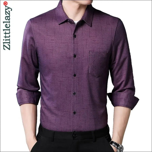 2022 new designer striped mens shirts for men clothing