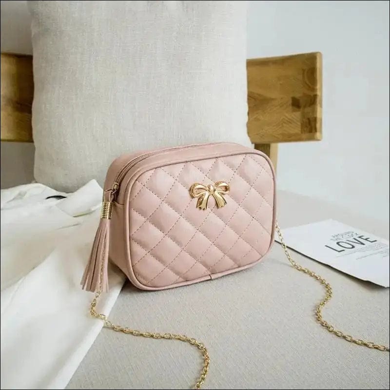 2022 New Fashion Female Shoulder Bag Rhombus Embroidered