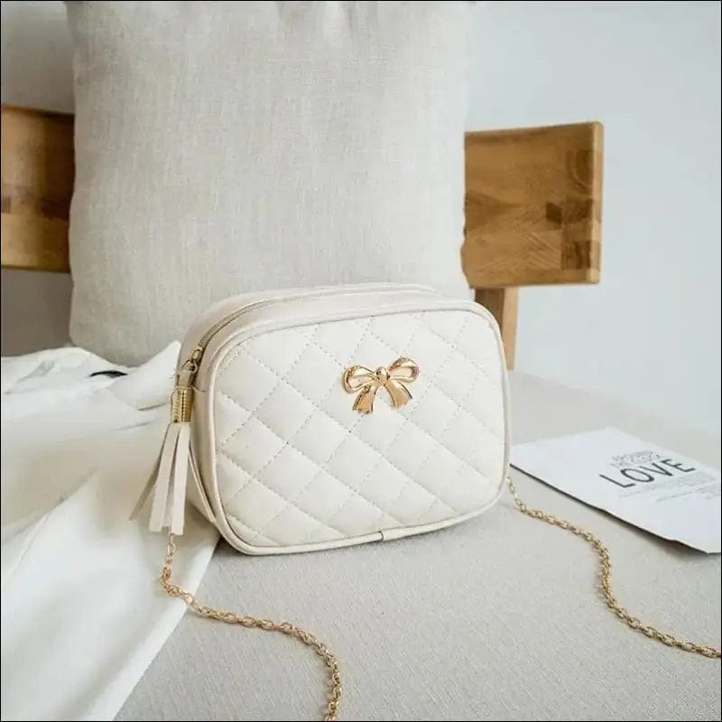 2022 New Fashion Female Shoulder Bag Rhombus Embroidered