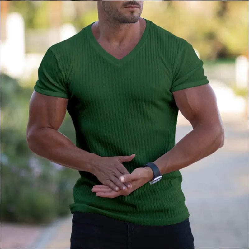 2022 NEW Sik Silk T Shirt Men Summer Short Sleeve