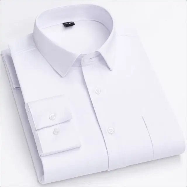 2023 New Men’s Stretchy Dress Shirts Luxury Long Sleeved