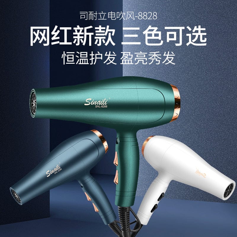 Blu-ray hair dryer high-power gift hot hot air constant temperature green electric hair dryer home appliance hair dryer