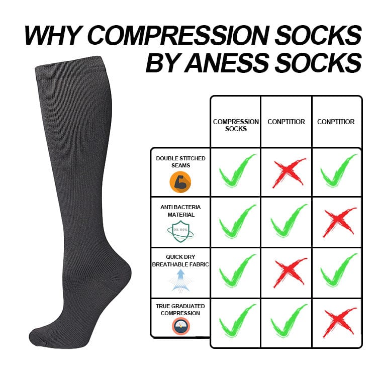 Compressed hose polyester flat press socks outdoor riding running breathable adult sports socks spot