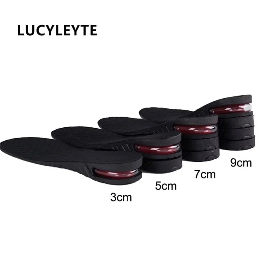 3-9cm Height Increase Insole Cushion Lift Adjustable Cut