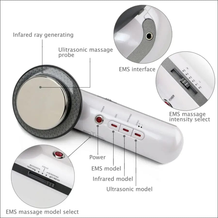 3 in 1 EMS Ultrasound Cavitation Device Electric Body