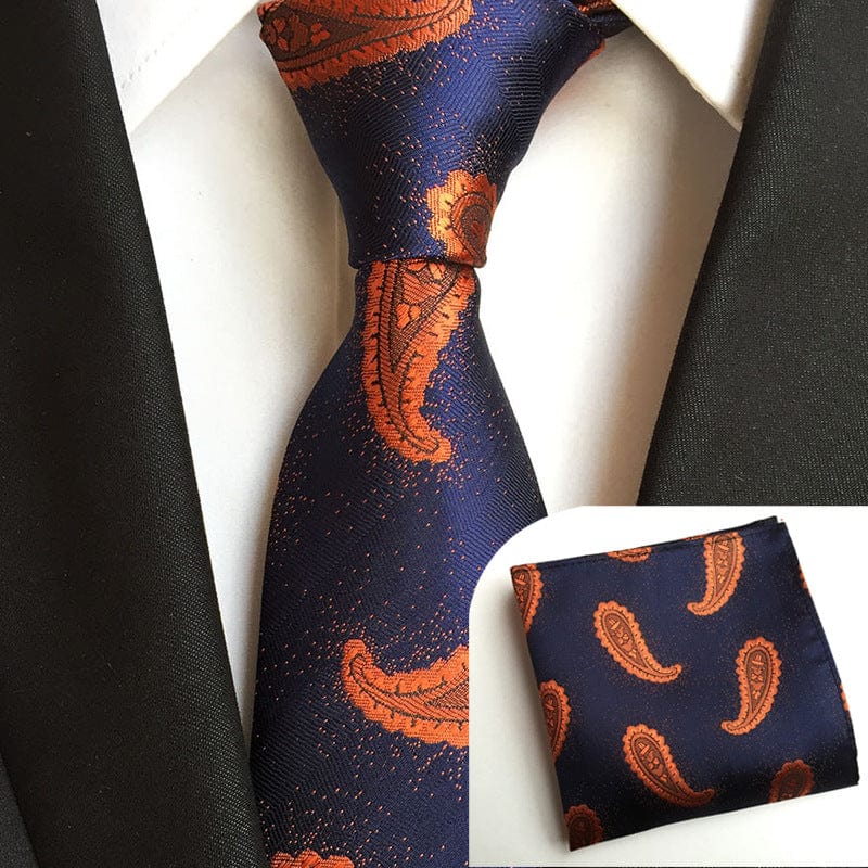 La nueva corbata material de la toalla del vestido del traje de la moda del poliéster 2021 con los bolsillos fijó