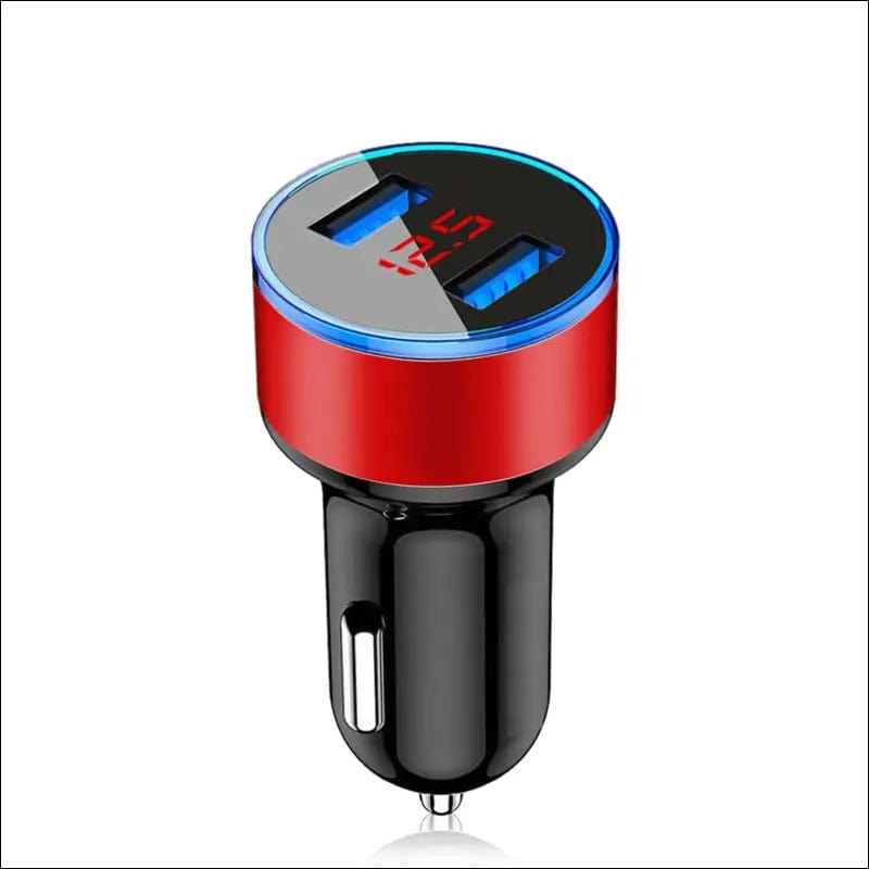 4.8A LED Display USB Phone Charger Car-Charger for Xiaomi