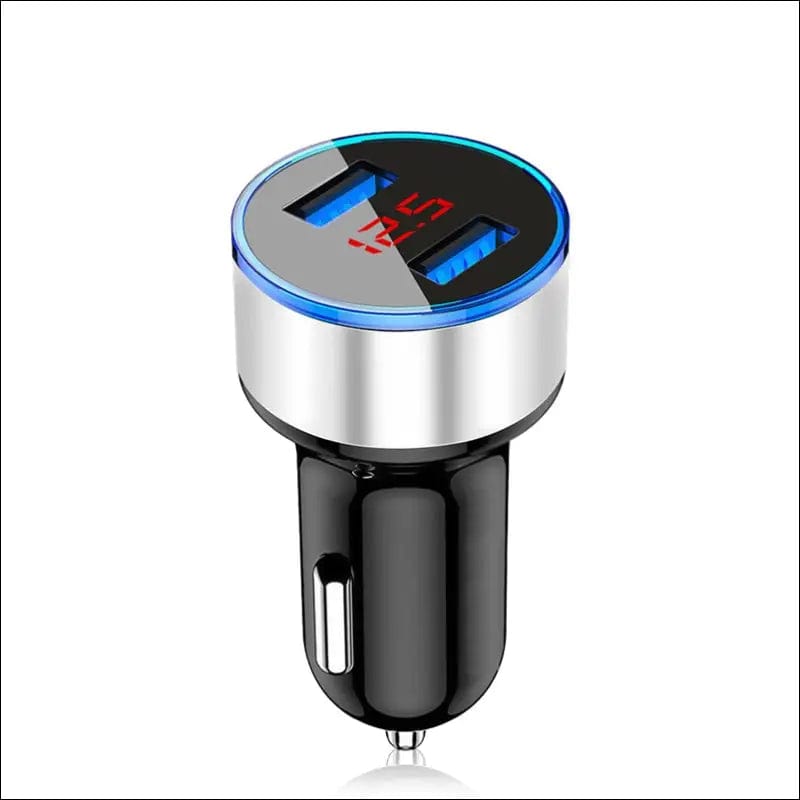 4.8A LED Display USB Phone Charger Car-Charger for Xiaomi