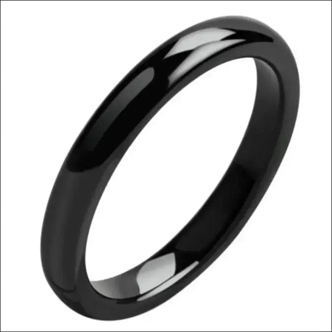 4 mm 6mm wide steel color black golden inside and outside