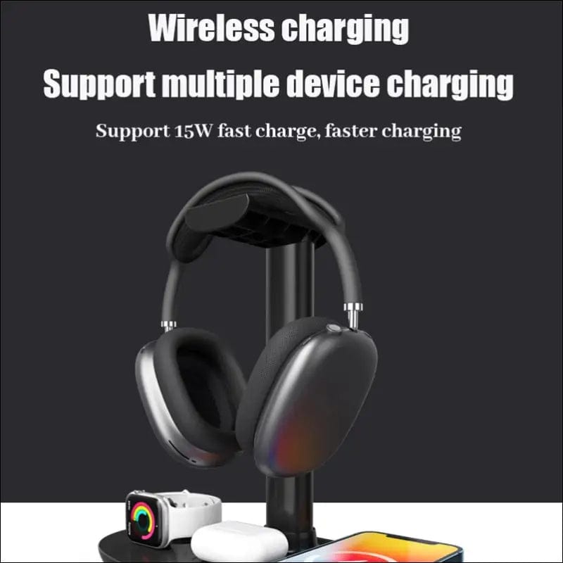 4in1 Headphones Stand for Airpods Max Detachable Headset