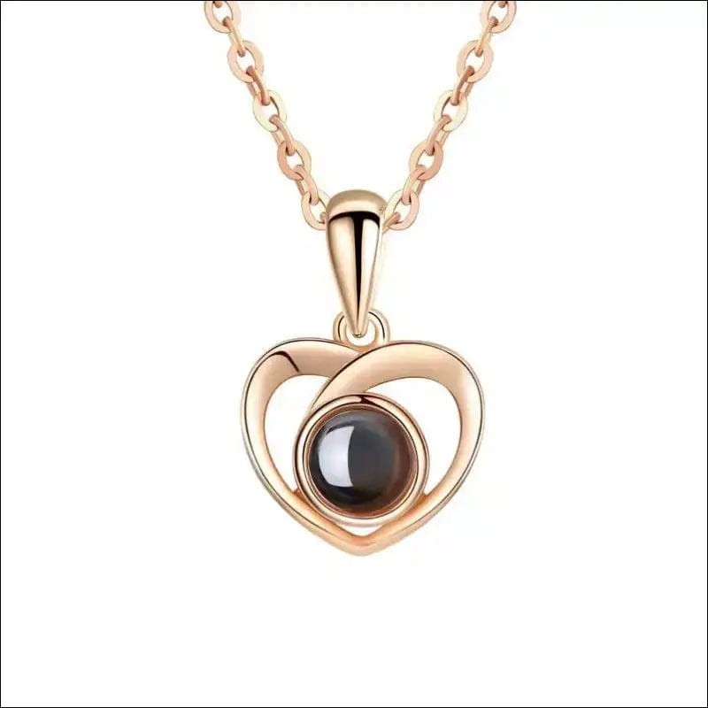 50 Gift Love Necklace Female Light Luxury Niche Clavicle